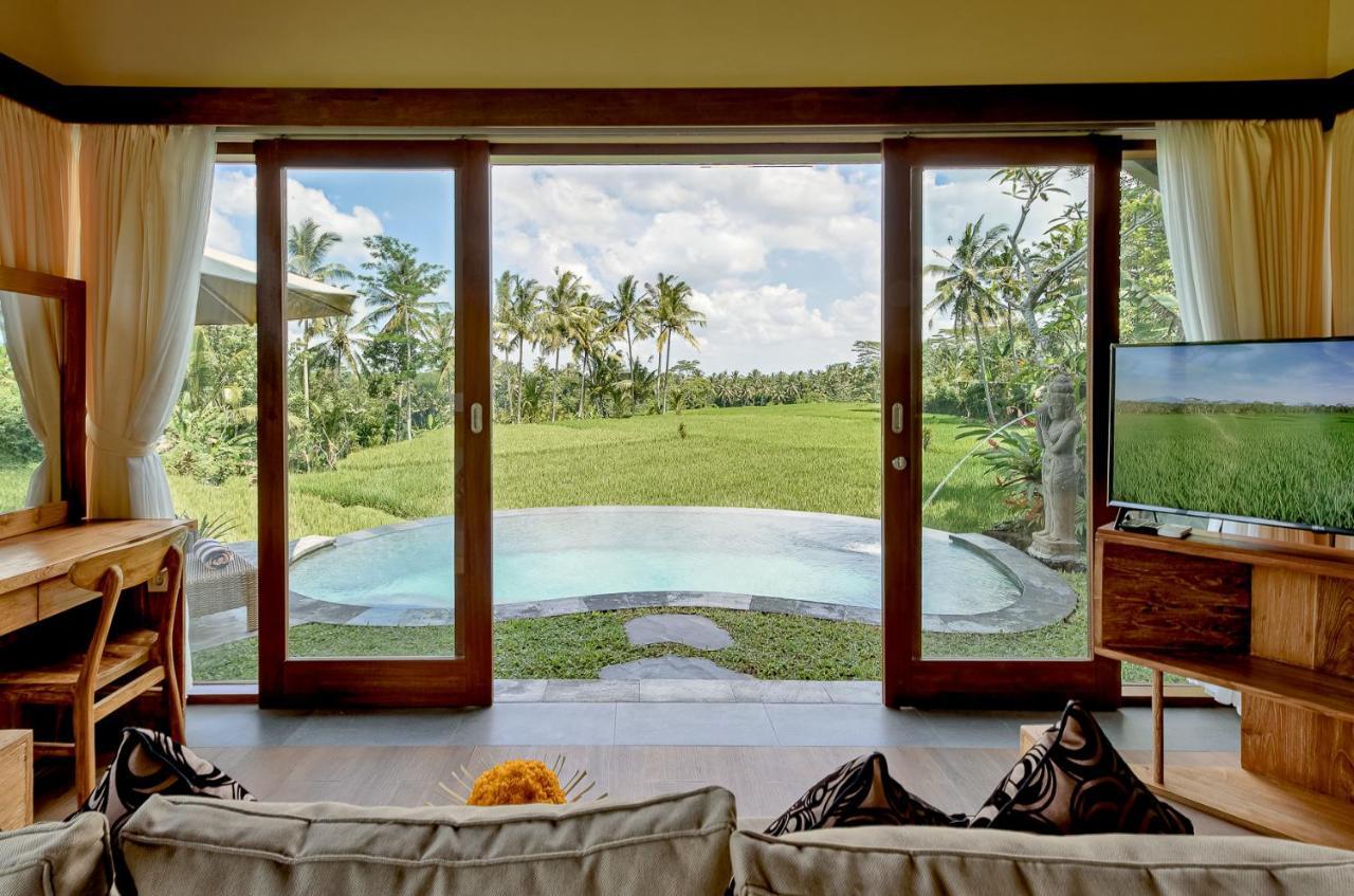 D'Bale Ananda Ubud Villa Exteriör bild
