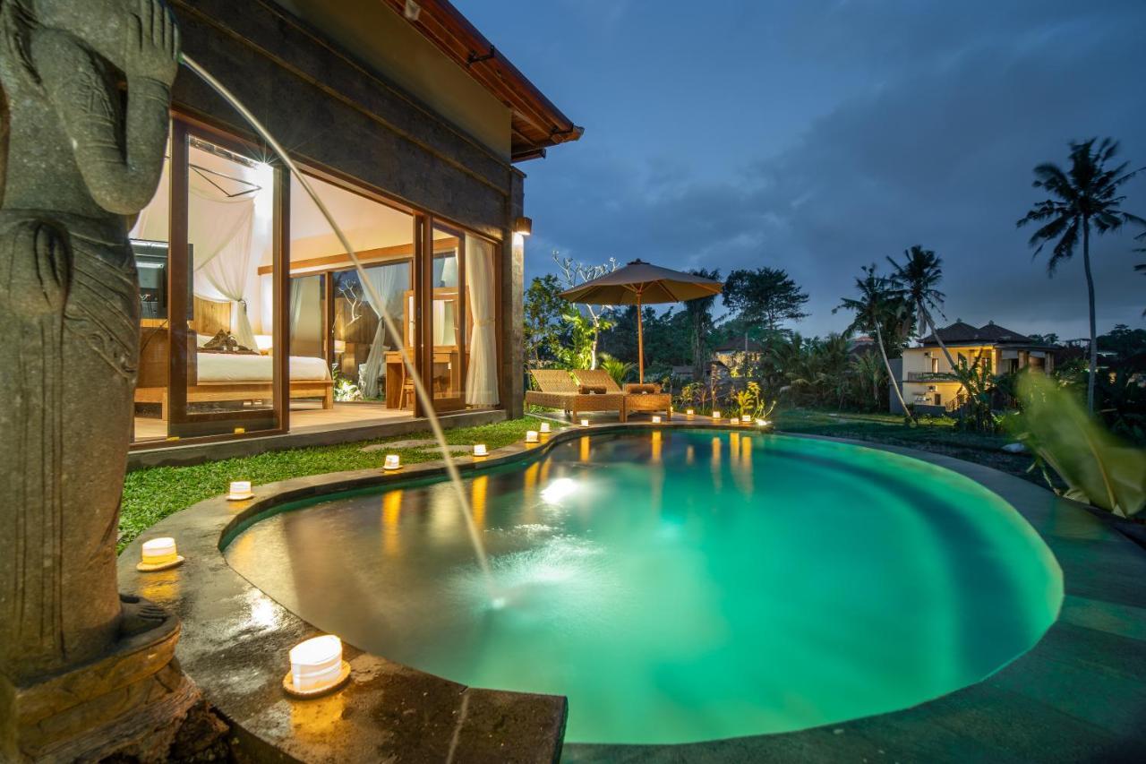 D'Bale Ananda Ubud Villa Exteriör bild